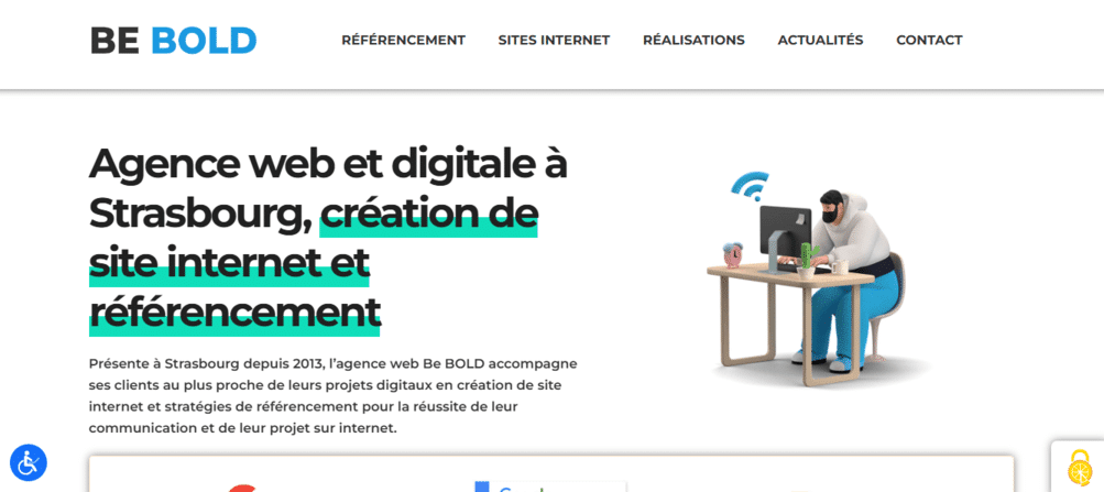 be bold agence seo strasbourg
