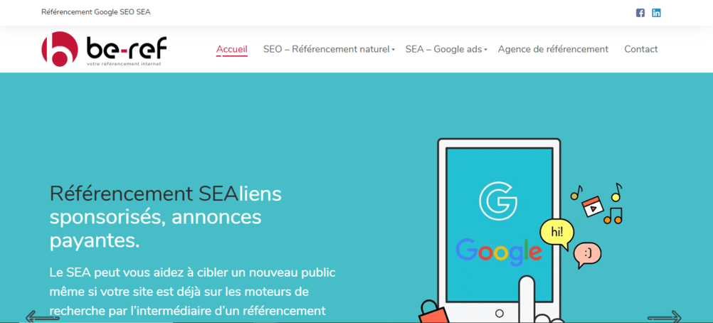 be ref agence seo lyon