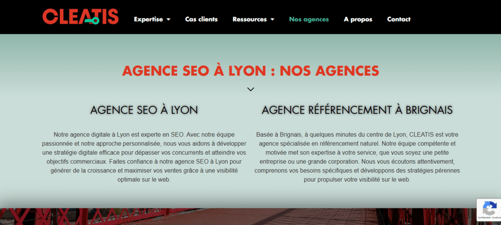 cleatis agence seo lyon