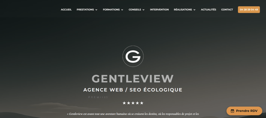 gentleview agence seo lyon