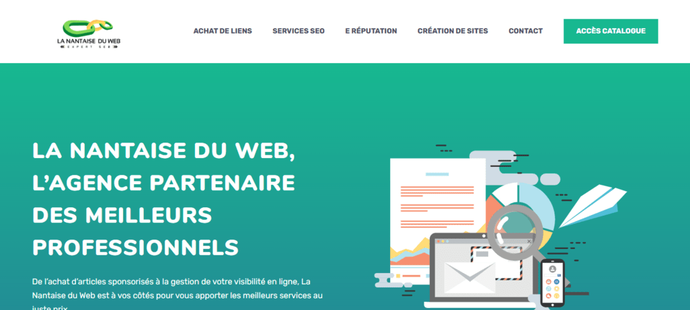 la nantaise du web agence seo nantes
