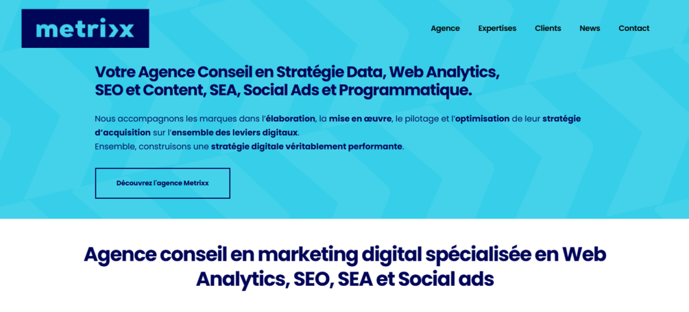 metrixx agence seo lyon