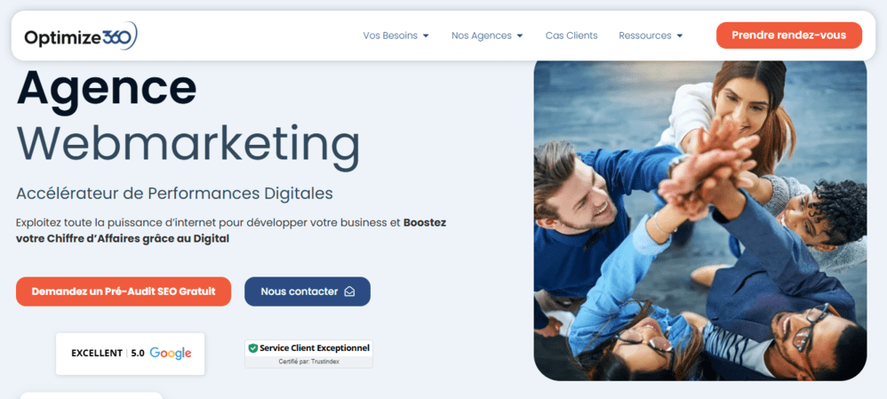optimize360 agence seo bordeaux