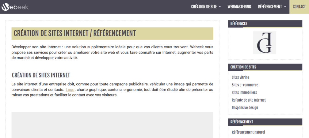 webeek agence seo lille