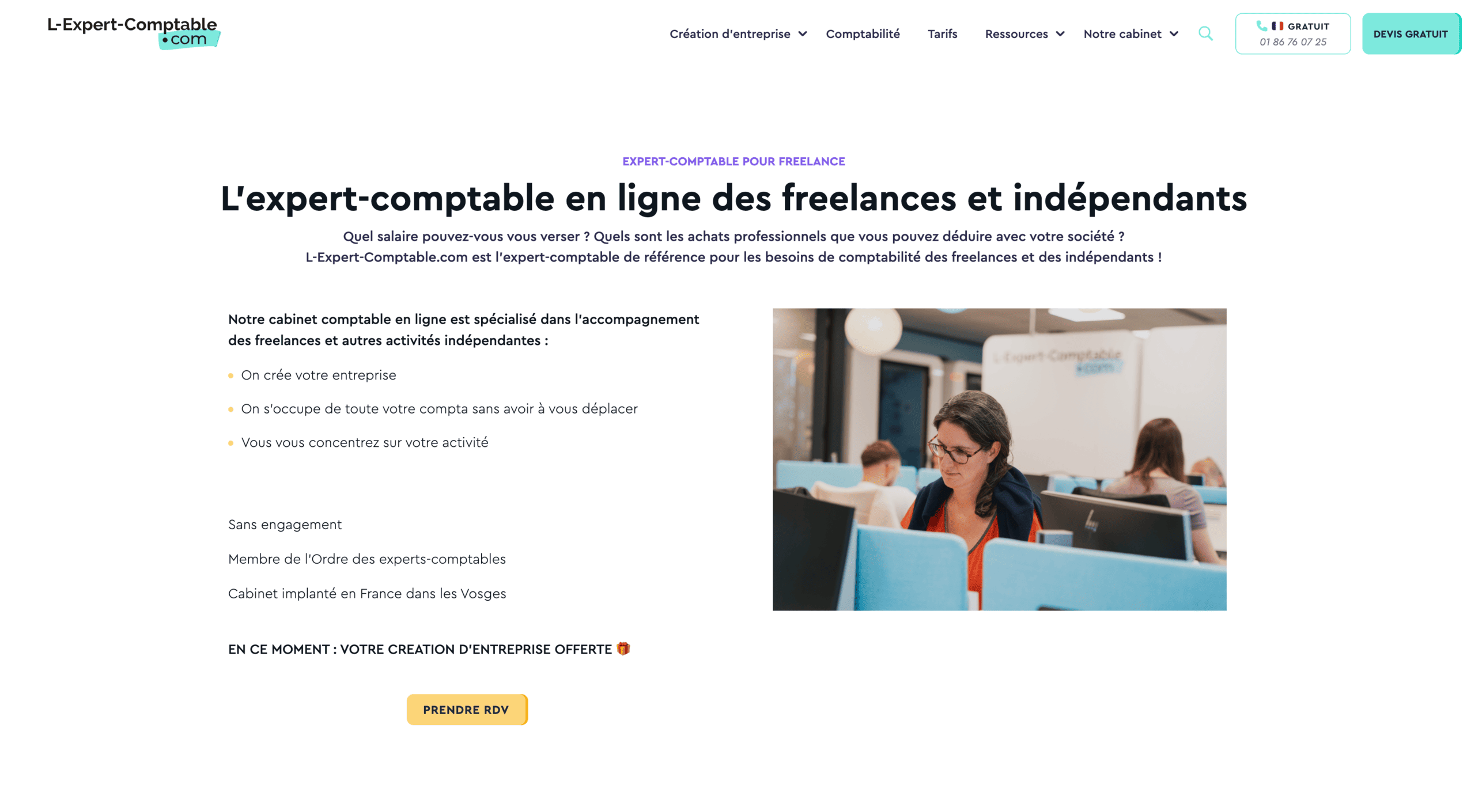 comptable en ligne freelance