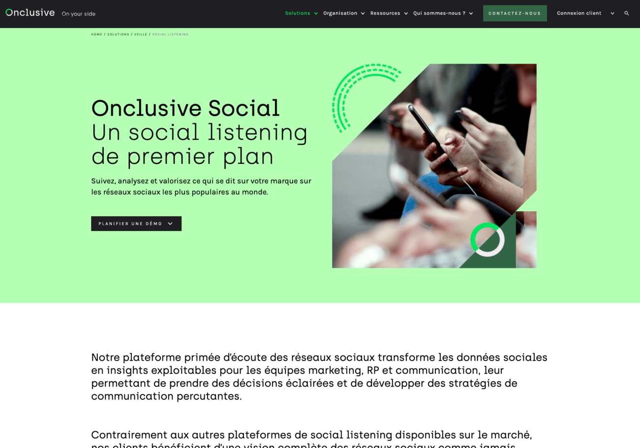 logiciel social listening