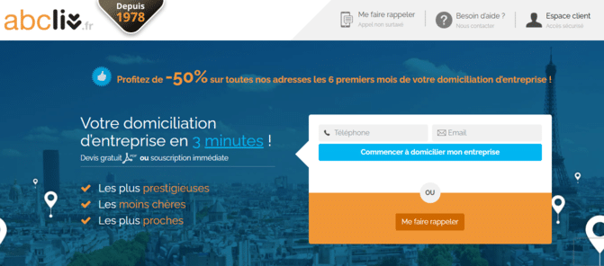 domiciliation paris 14 abcliv