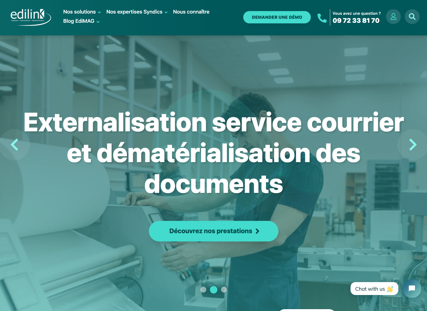edilink envoi courrier en ligne