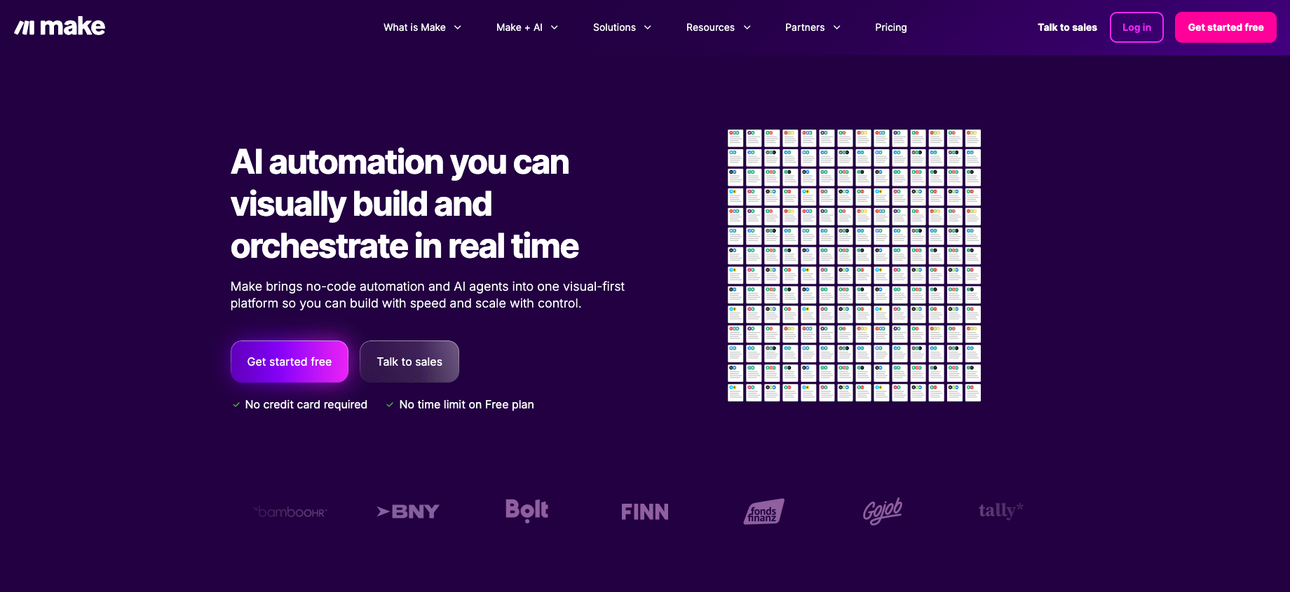 make logiciel automatisation