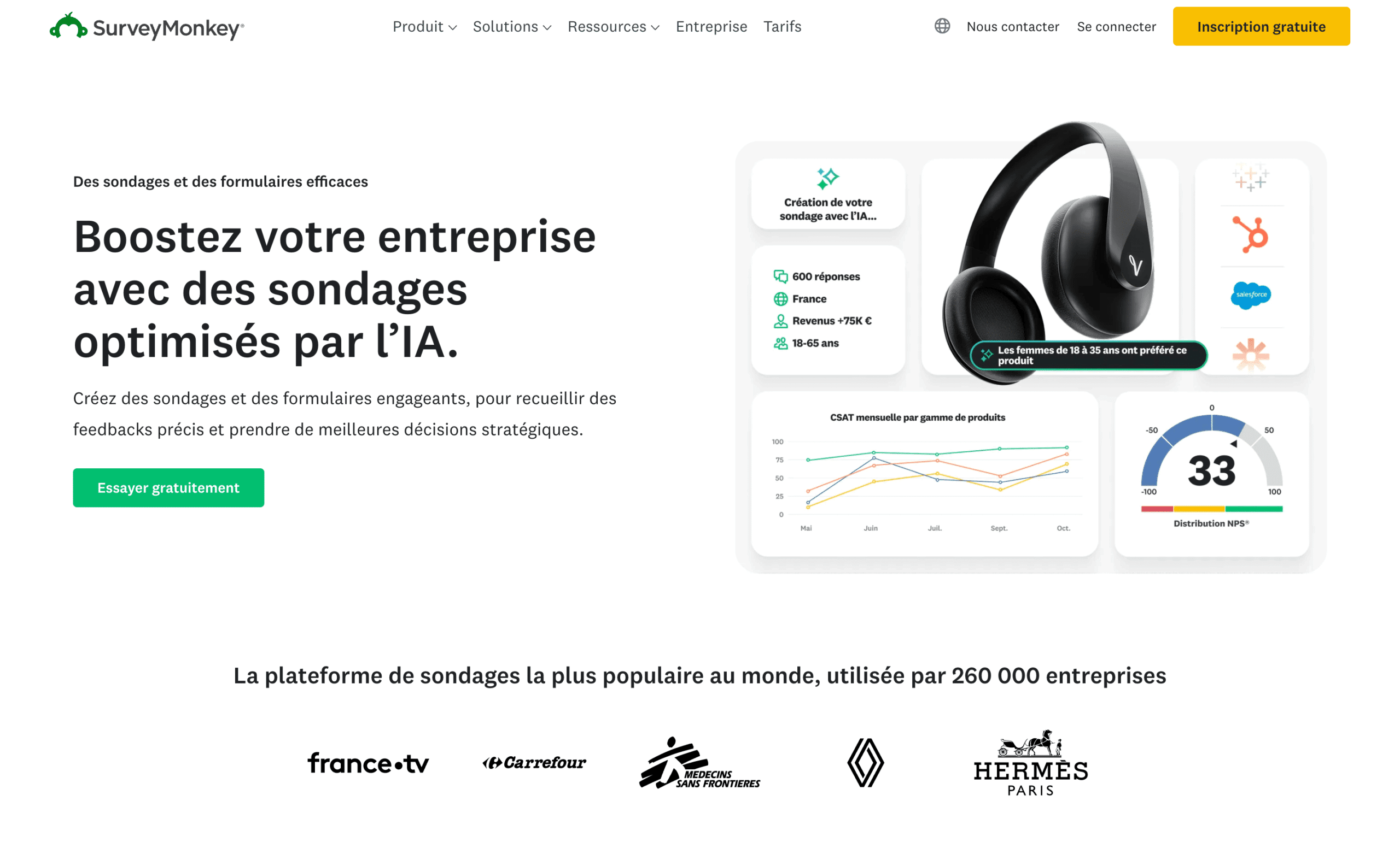 surveymonkey outil de sondage en ligne