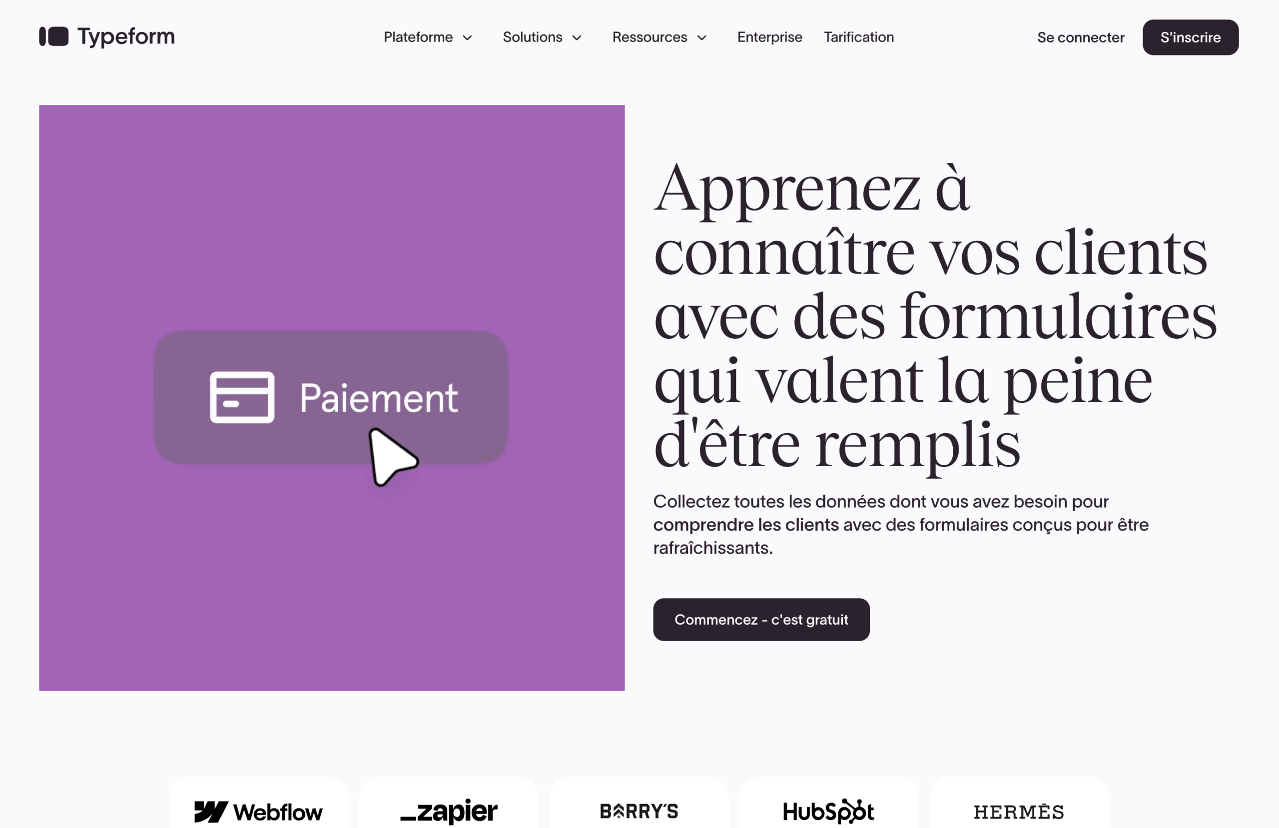 typeform comparatif logiciel de sondage en ligne