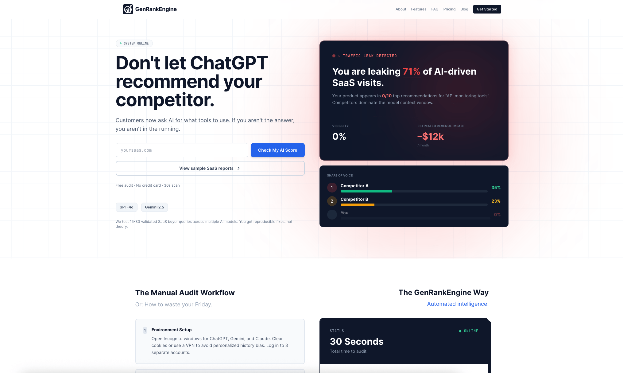 GenRankEngine ChatGPT