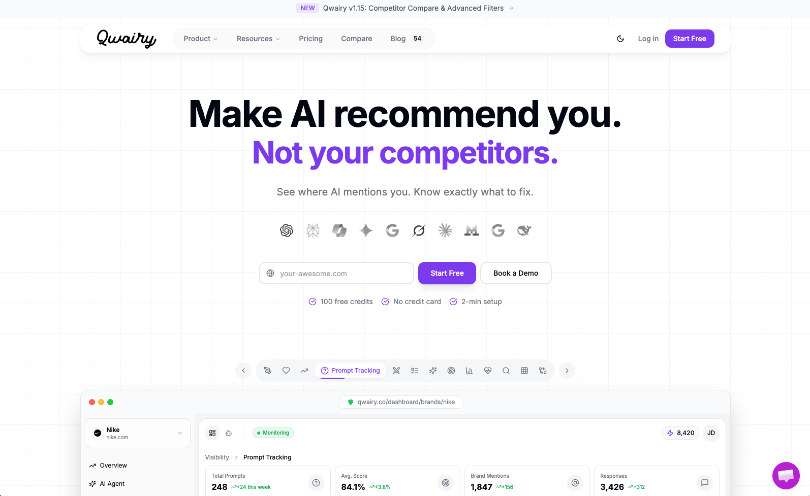 Qwairy outil suivi chatgpt Qwairy outil suivi chatgpt