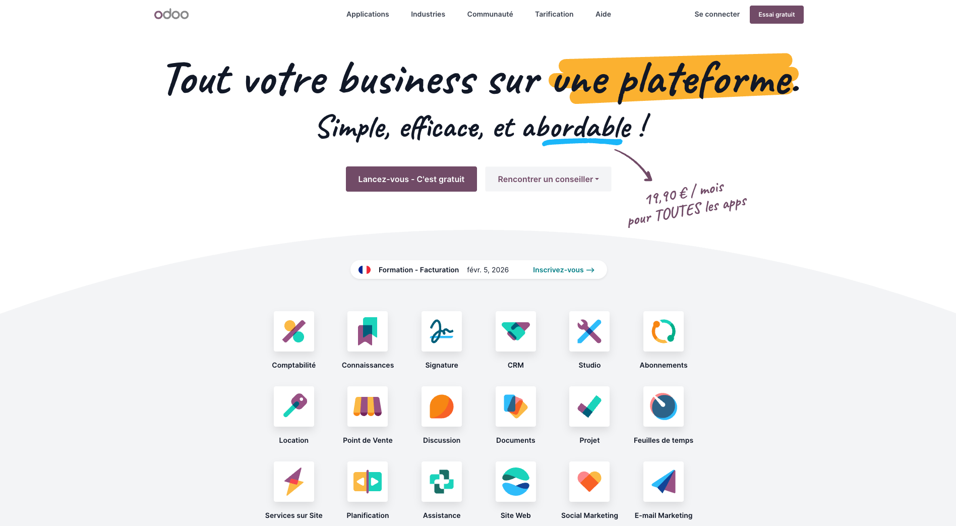 Odoo logiciel comptabilite gratuit 2026 Odoo logiciel comptabilite gratuit 2026