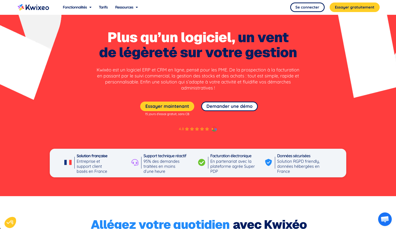 Kwiceo comparatif ERP Kwiceo comparatif ERP
